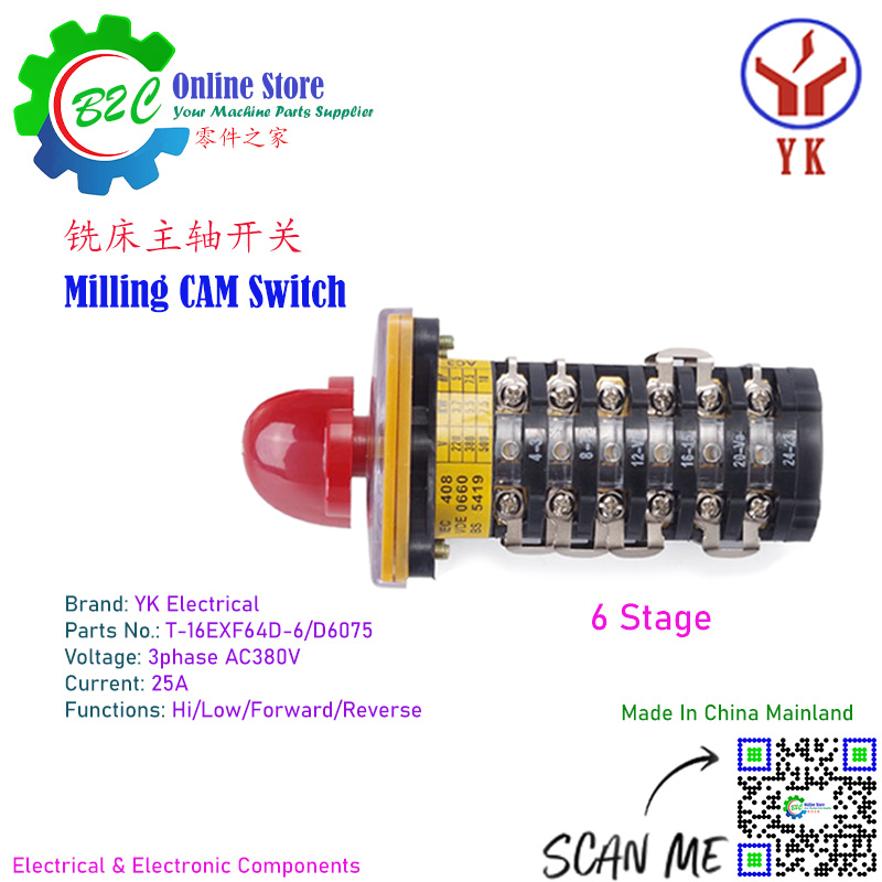 CAM Switch Milling Machine Spare Parts 6 Stage Position Rotary Spindle ...