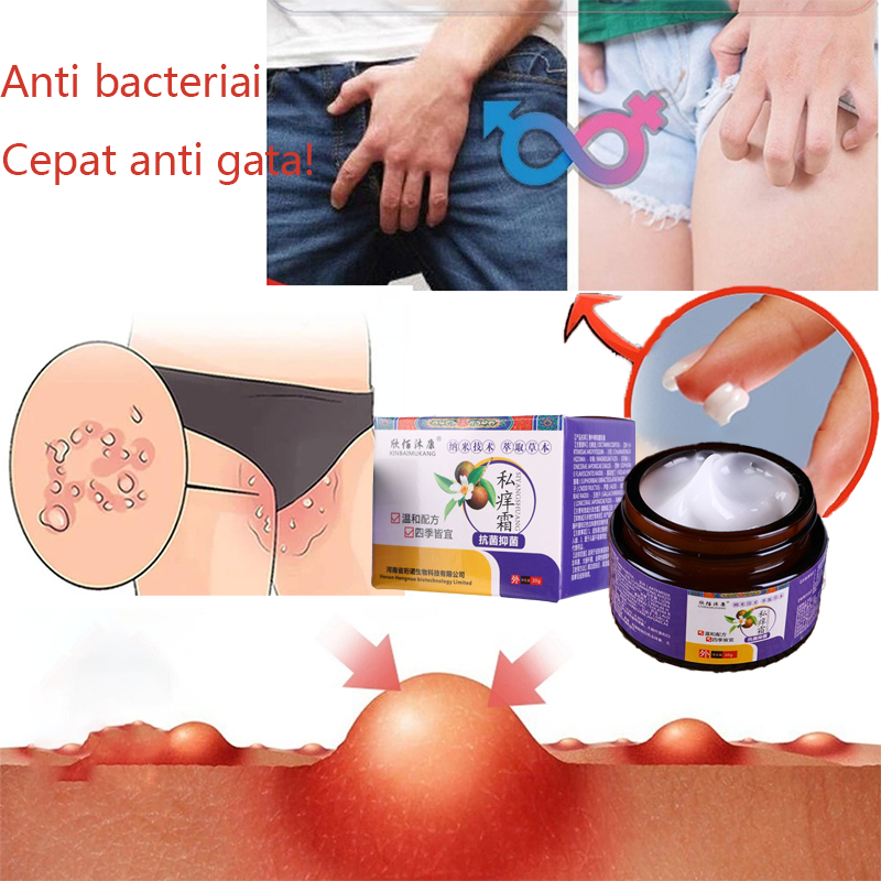 Private Antibacterial Itching Cream Antifungal Herbal Ointment Pruritus ...