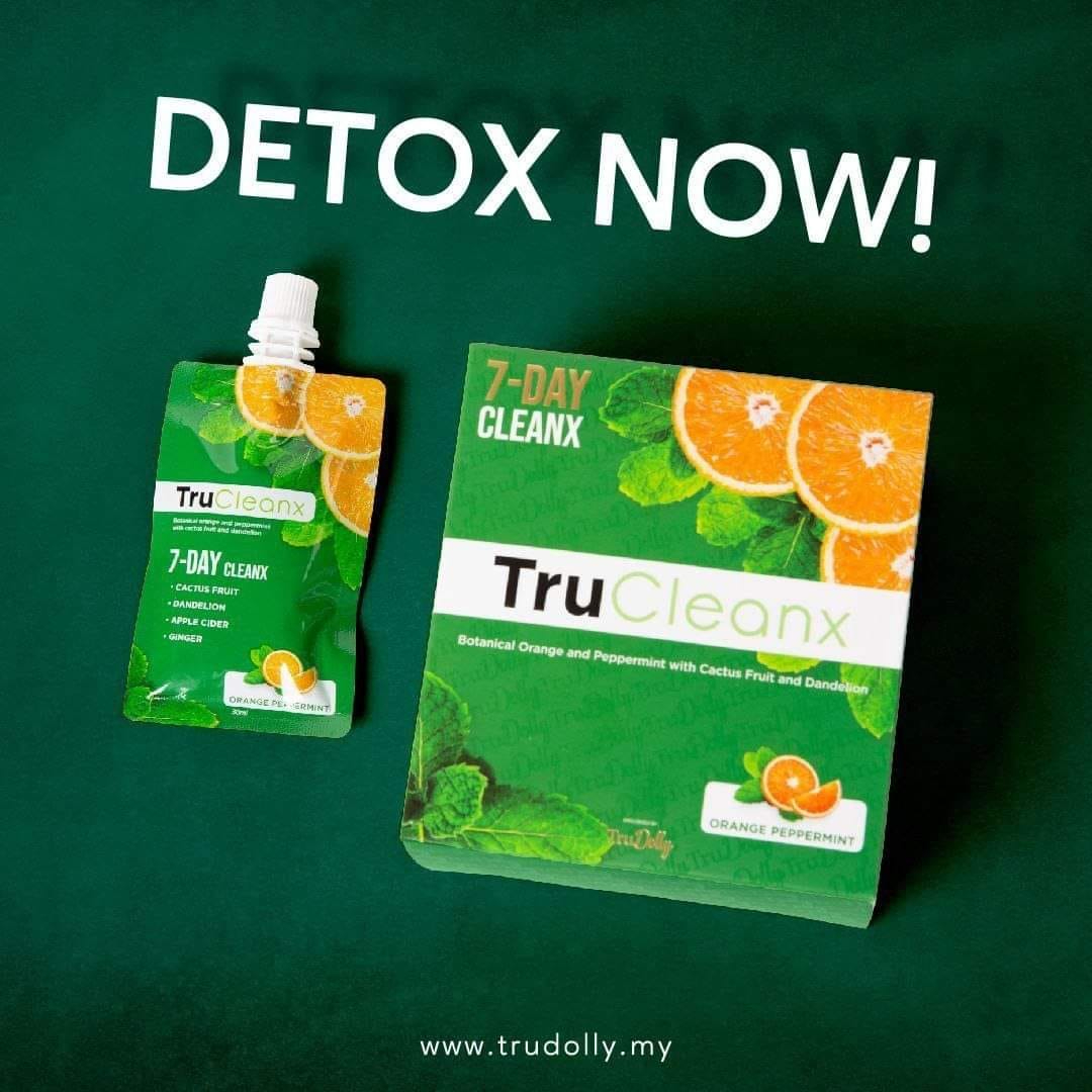 HOT SALES🔥TRUFITZ TruCleanx Detox By FAZURA ORI HQ // 7Sachet On The Go ...