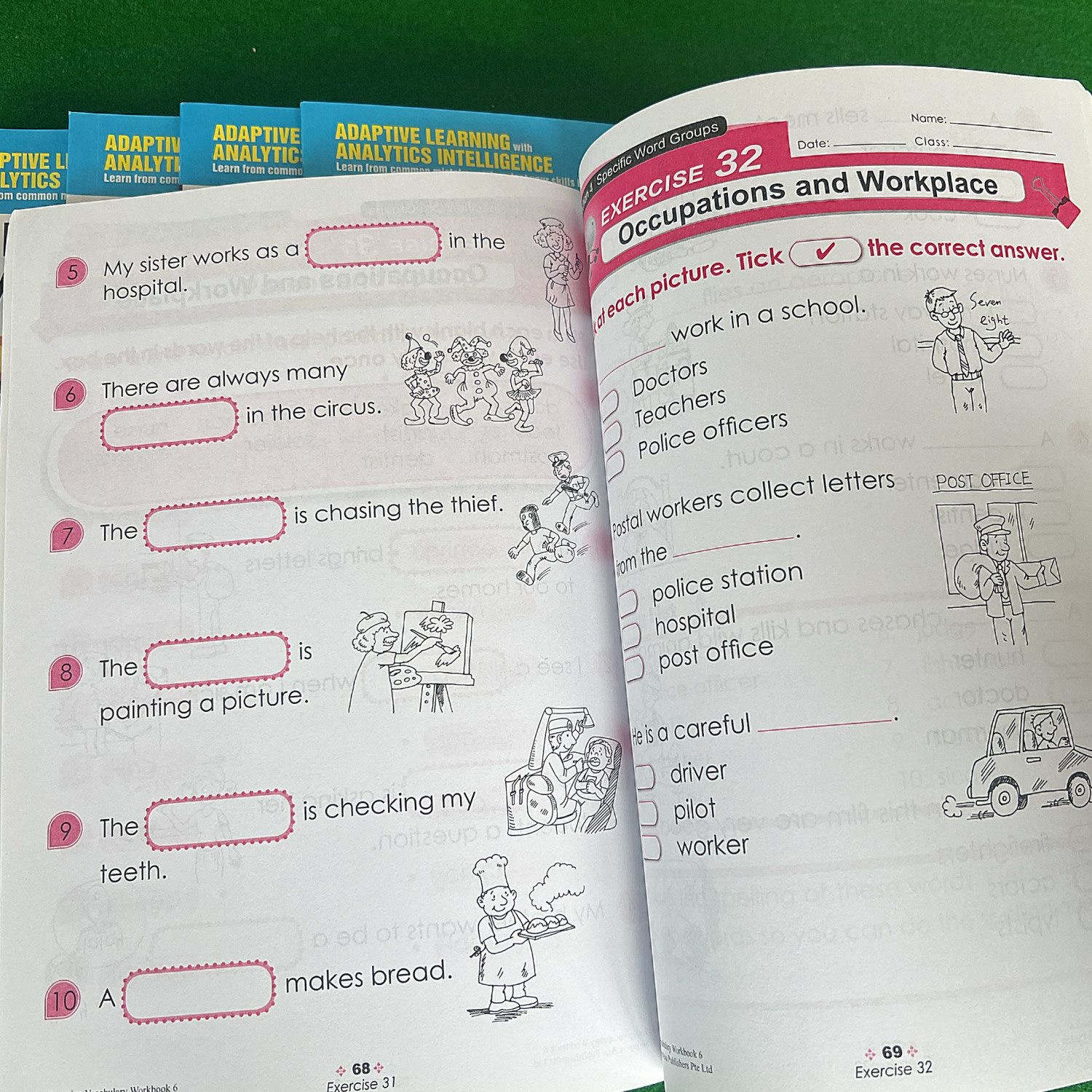 6 Books Age 6-12 SAP Learning Vocabulary English Workbook Singapore ...