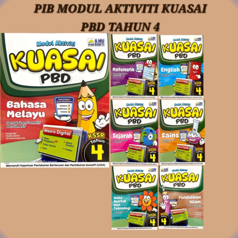 PIB MODUL AKTIVITI KUASAI PBD TAHUN 4 | Shopee Malaysia