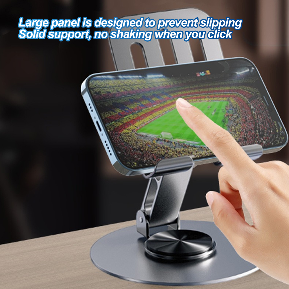 Metal live streaming phone holder 360 degree rotating adjustable ...
