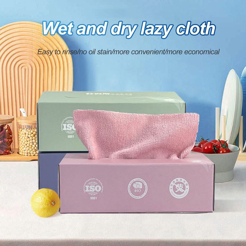 Sanitary cleaning removable cloth Disposable lazy dry and wet ...