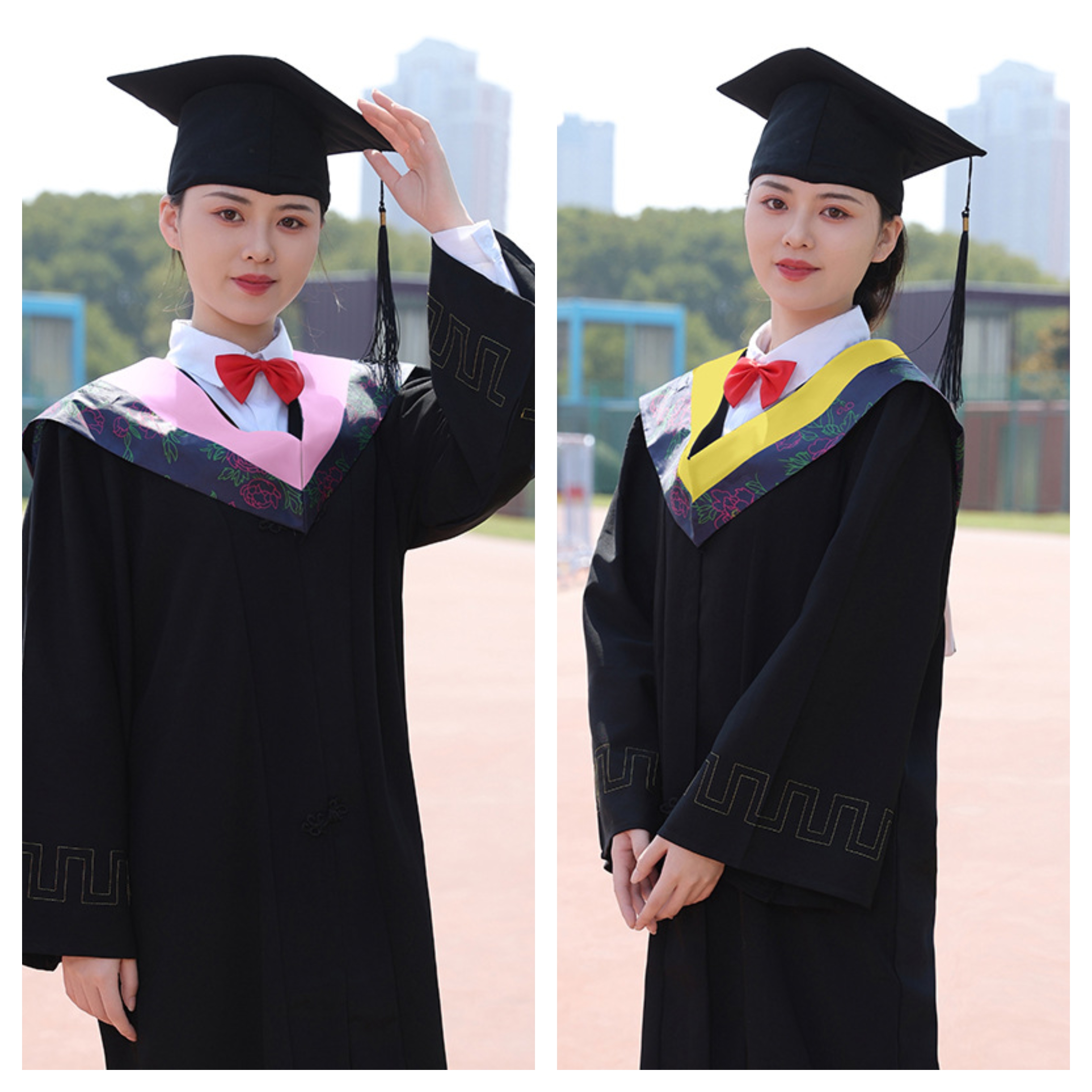 (Ready Stock) University Graduation Gown Robe Set for Bachelor ...