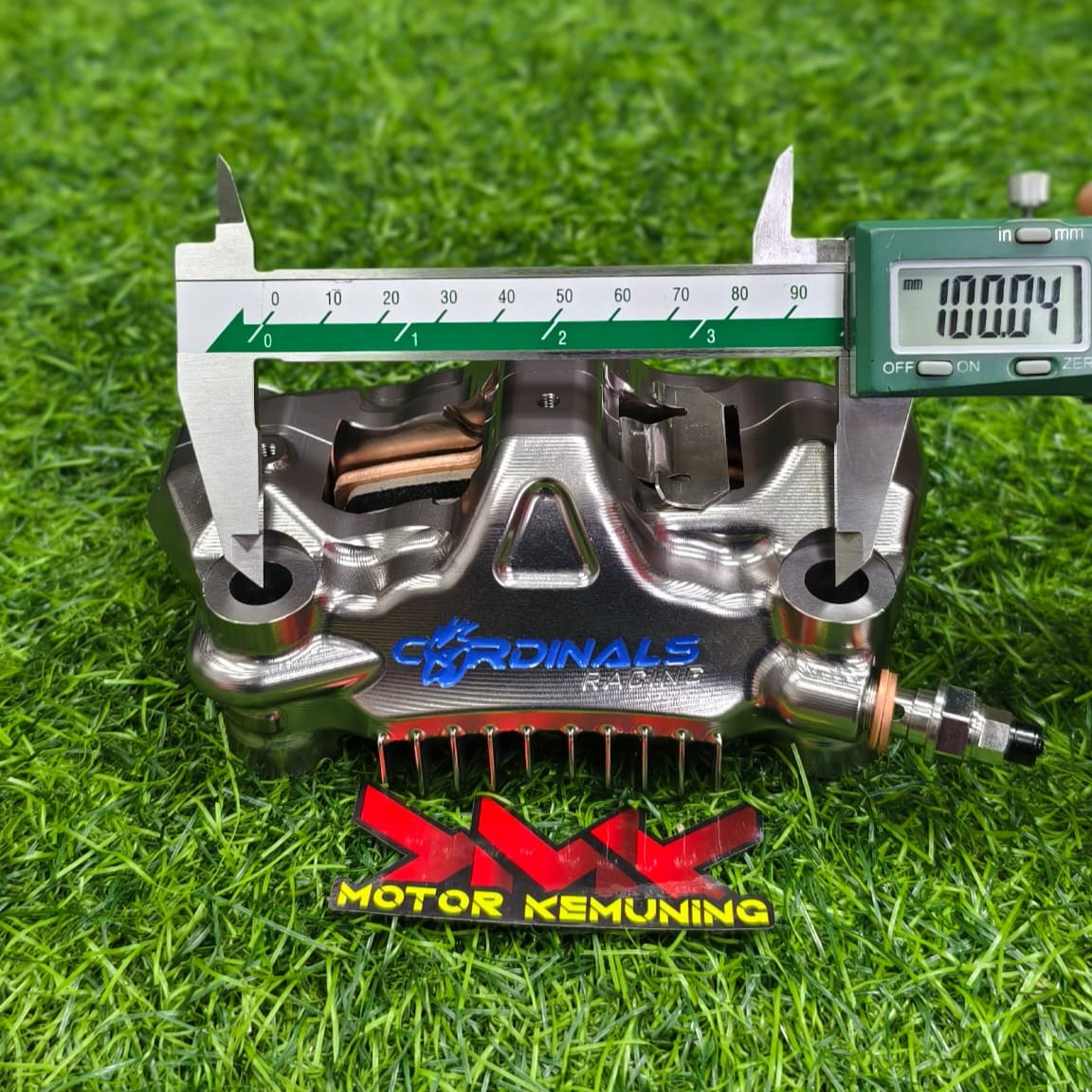 CARDINALS RACING GP4 RACING SPEC 4 POT 30MM COOL FINS BRAKE CALIPER ...