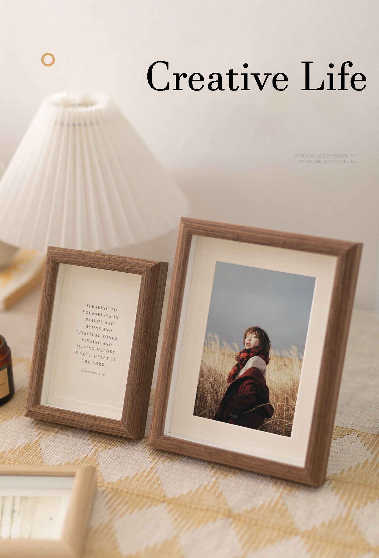 【Local delivery】 | 4R 6R 8R A4 3D Hollow Photo Frame Wood Creative ...