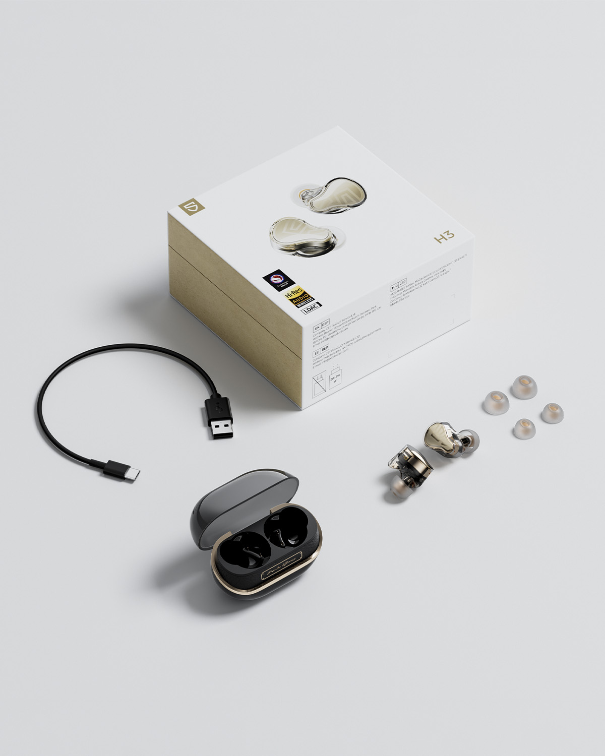 SoundPEATS H3 Flagship True Wireless Earbuds with Snapdragon Sound, Hi ...