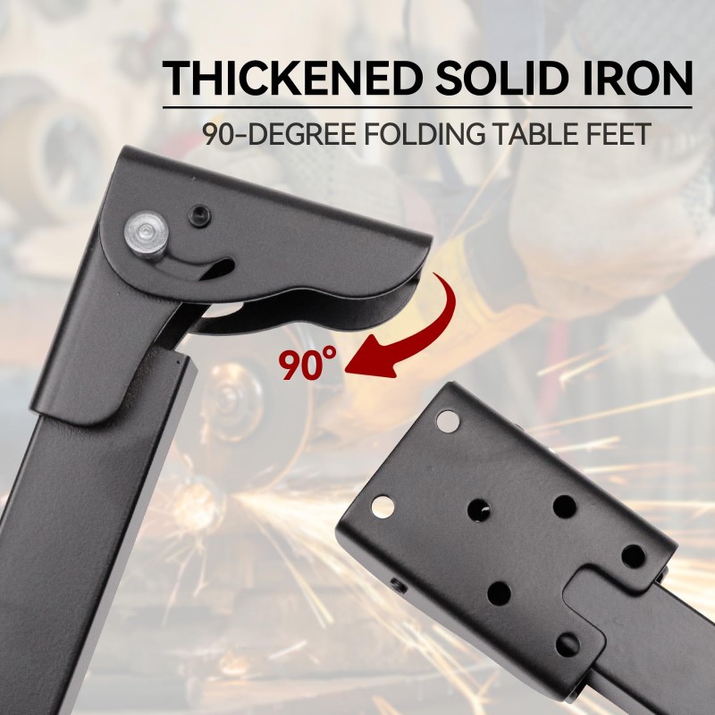 Multiple Height Foldable Table Legs Computer Table Folding Leg Bed ...