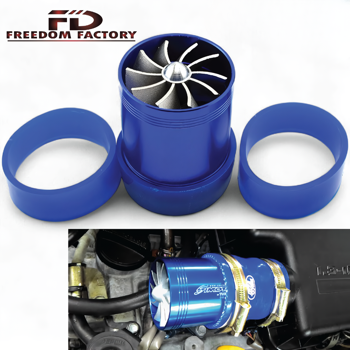 SIMOTA ( SINGLE / DOUBLE FAN ) SUPER SPIRAL TURBO JET VENTILATOR TWIN ...