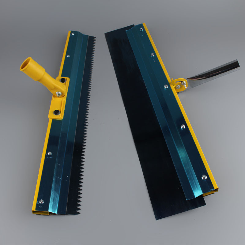 56cm Stainless Steel Toothed Scraper Cement Self-leveling Rake Self ...