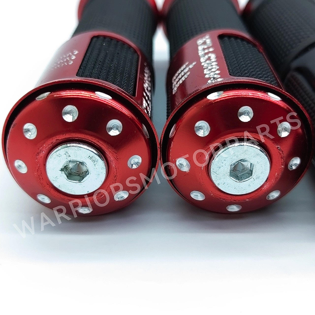 MOTORCYCLE UNIVERSAL CNC ALLOY HANDLE GRIP SET [MONSTER] THROTTLE GRIP ...