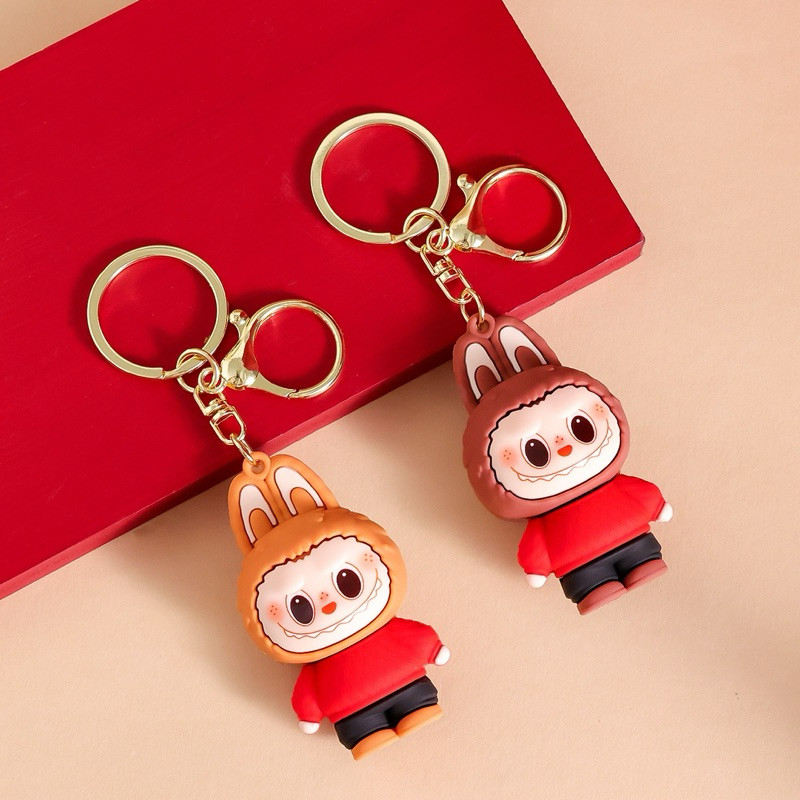 Labubu series keychain bag accessories, beg gantungan beg Labubu ...