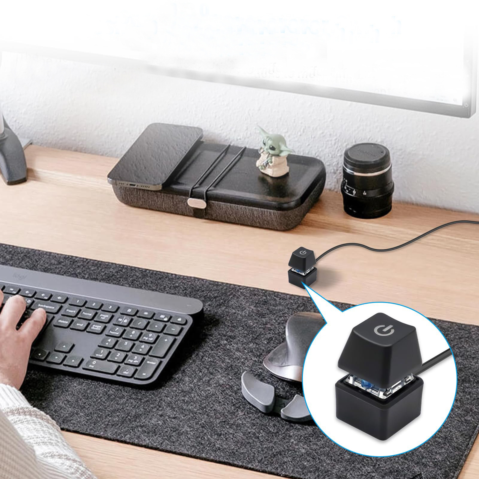 Computer Desktop PC External Led Mechanical Switch External On/Off ...