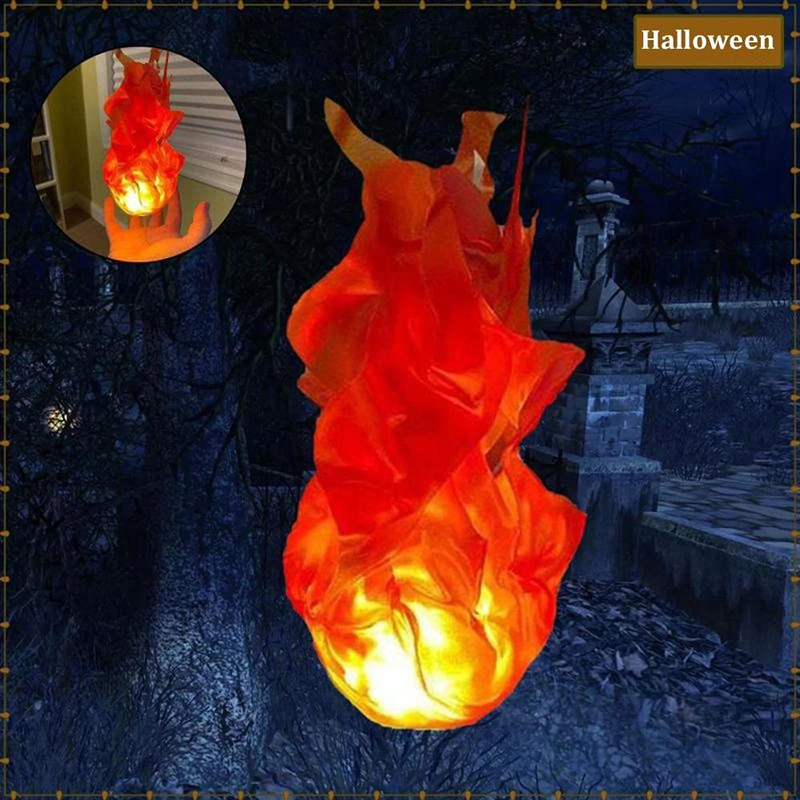 Floating Fireball Halloween Floating Fire Flame Burning Ball Fake Fire ...