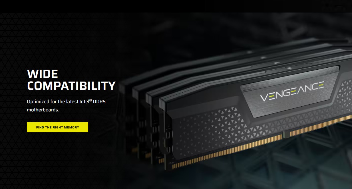 Memoria RAM Corsair Vengeance RGB / 64GB (2x32GB) / DDR5 / 6400MHz - View #2