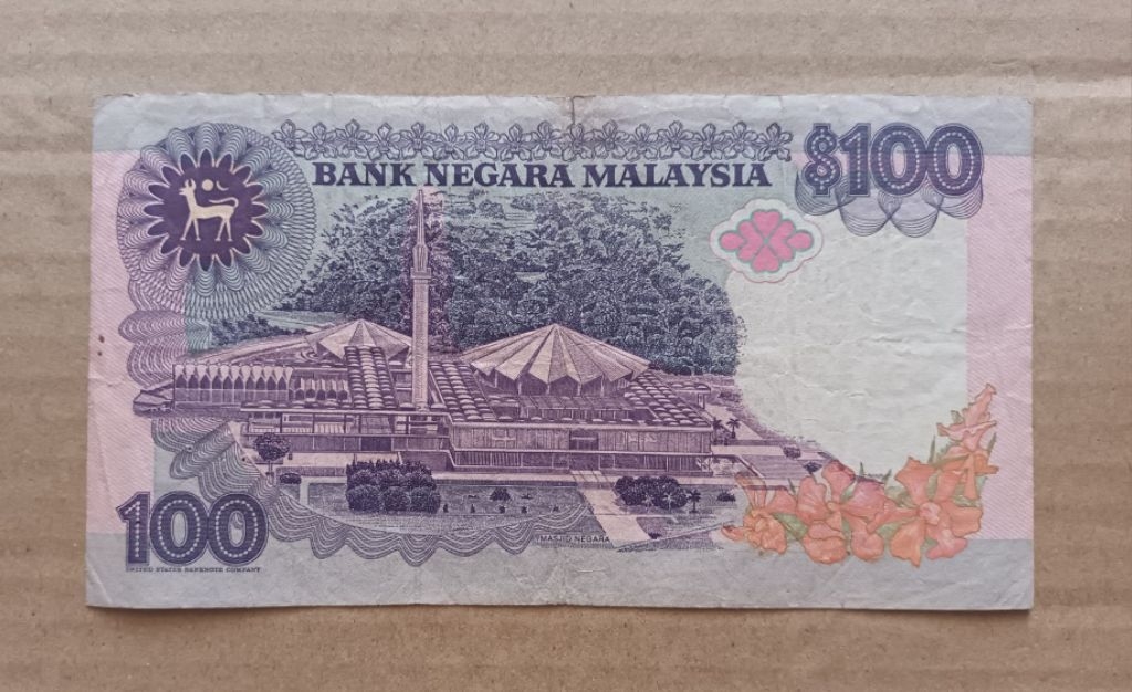 RM100 Siri 6 Dato Jaffar Hussein (United States Banknote) | Shopee Malaysia