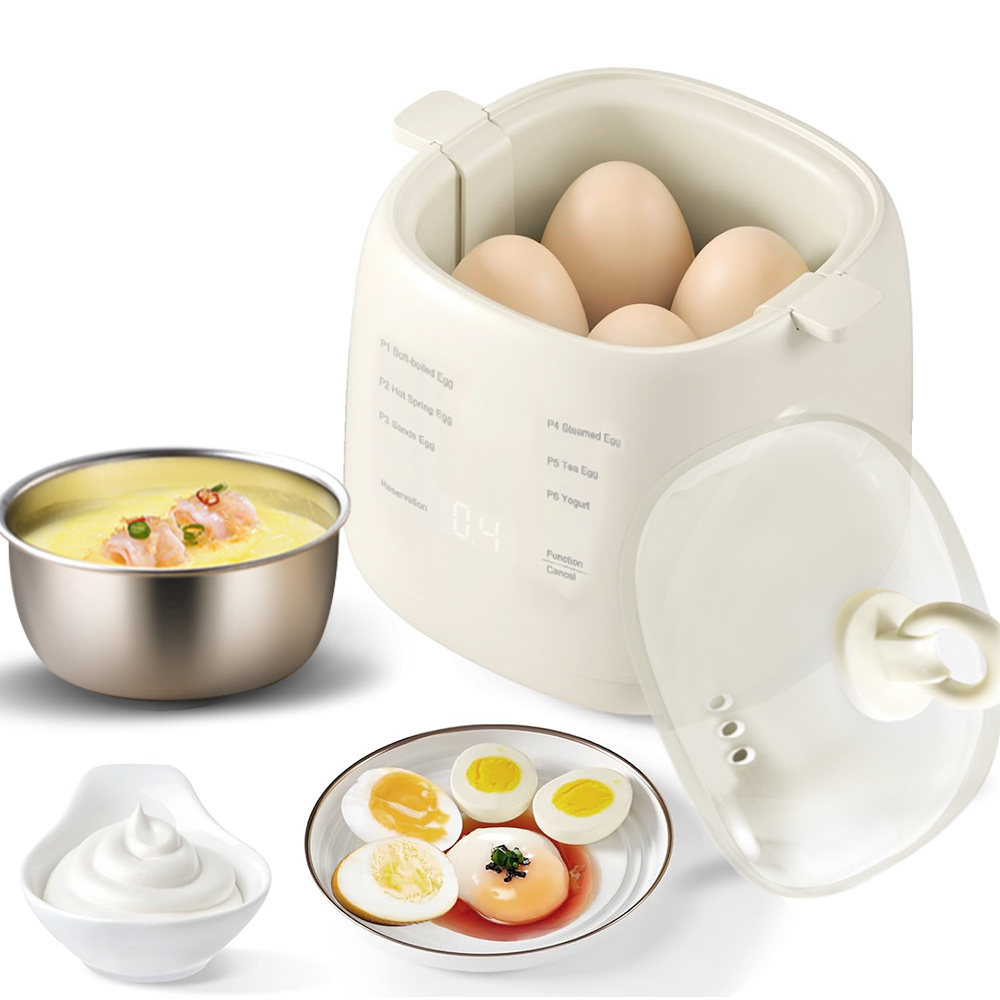 Simmo Electric Egg Boiler Cooker 4 Capacity Automatic Quickly Cooked ...