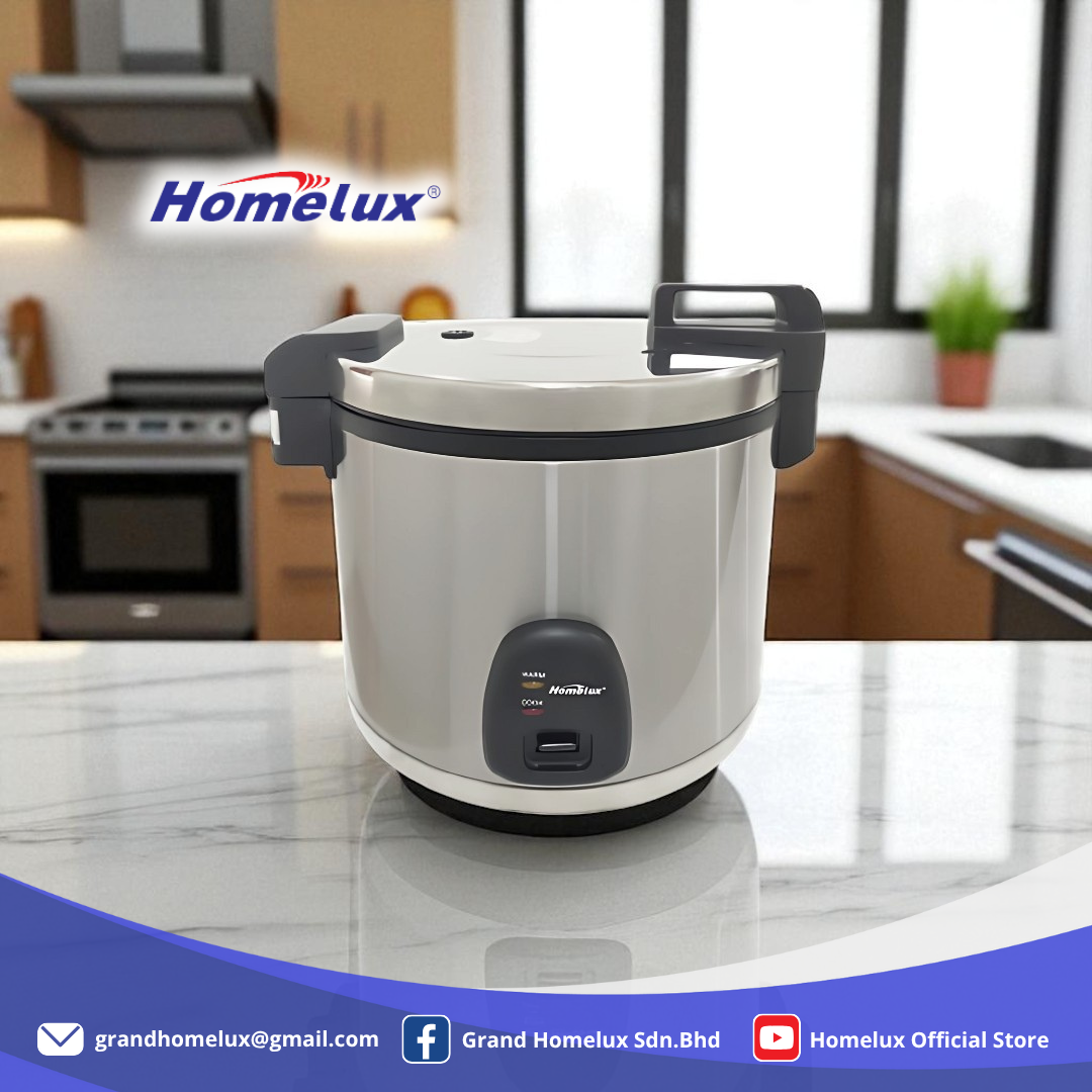 HOMELUX COMMERCIAL ELECTRIC RICE COOKER & WARMER HRCW SERIES HRCW-10 ...