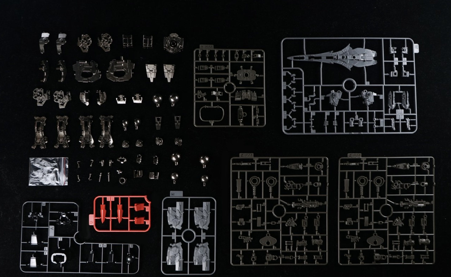 (Ready Stock) [IRON TOYS] Metal Build Alloy Inner Frame and Metal Parts ...