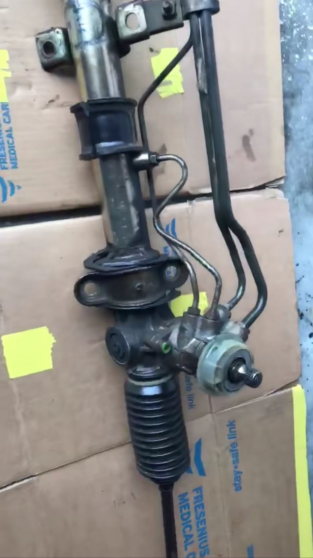 Proton wira/waja 1.3/1.5L Power steering rack original second hand ...