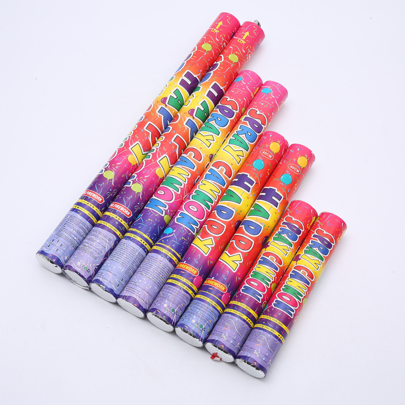 Ready Stock (58/48/38/28)cm Twist Style Party Popper Pop / Mercun Parti ...