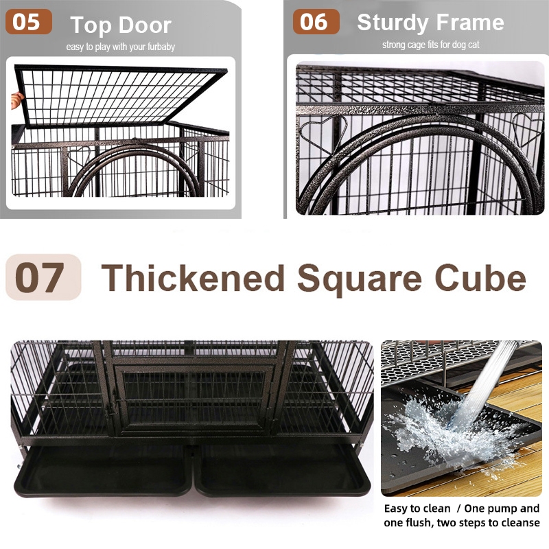 Curated visual reference: Pawfect Pet Cage Large Space Dog Cage With Tray Dog Photo Inspiration