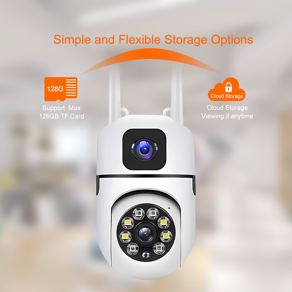 V380 Pro Dual Lens SQ21 Security IP CCTV Camera Wireless indoor Camera ...