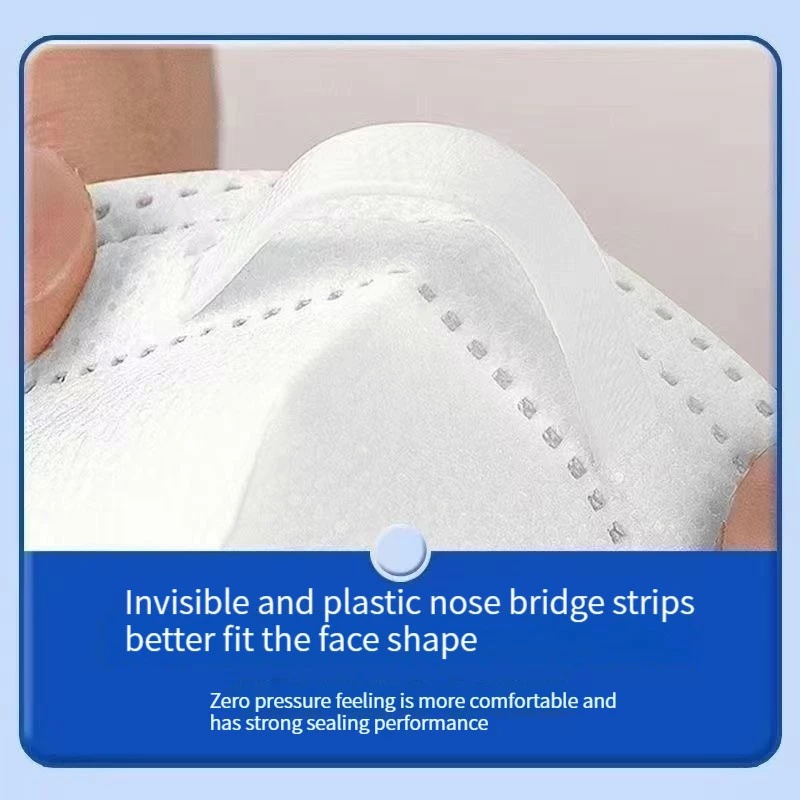 N95 Mask 100pcs Medical Grade Protection 5-Layer Filter Breathable Skin ...