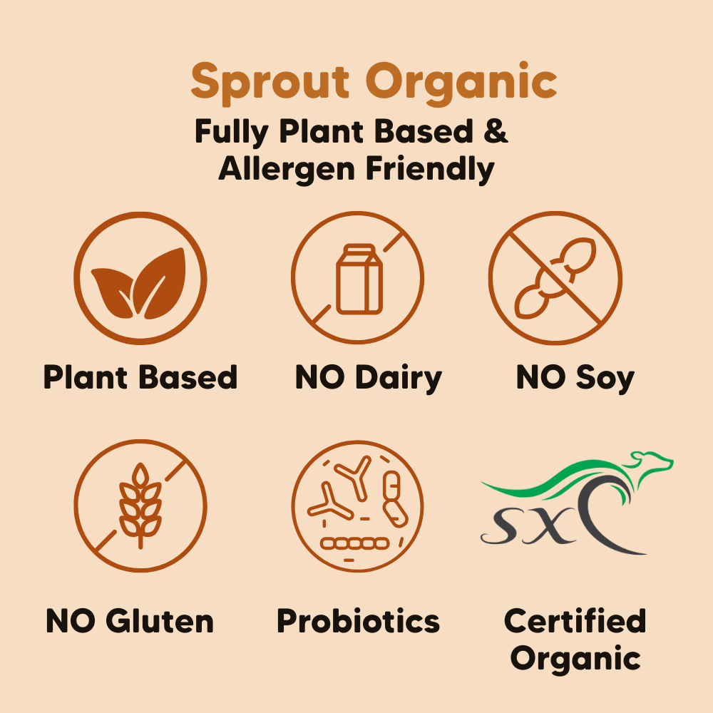 Essential Shake Vanilla/Kids Protein Powder/Sprout Organic Australia ...