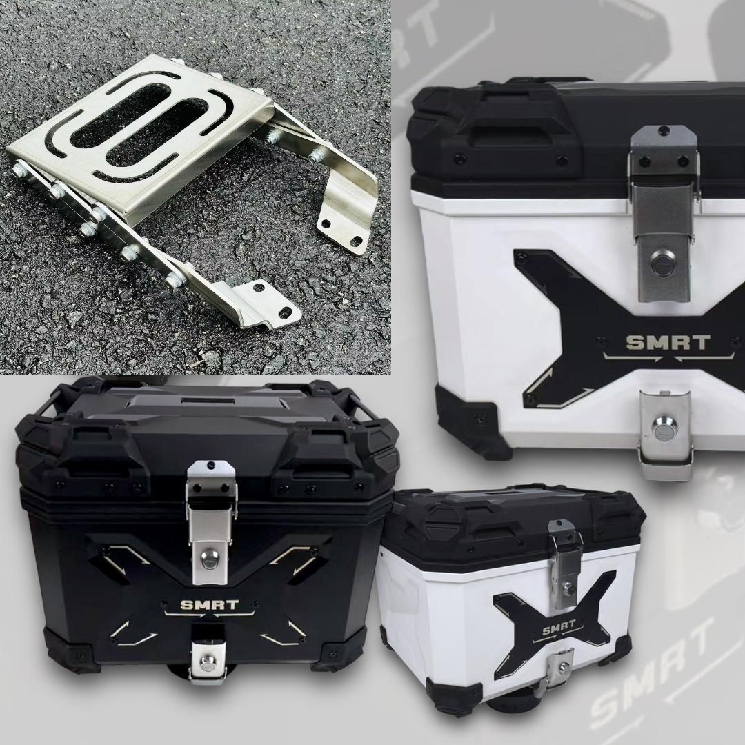 SMRT Top Box X Series Design Motosikal Peti ABS Box 45 Liter 45L ...