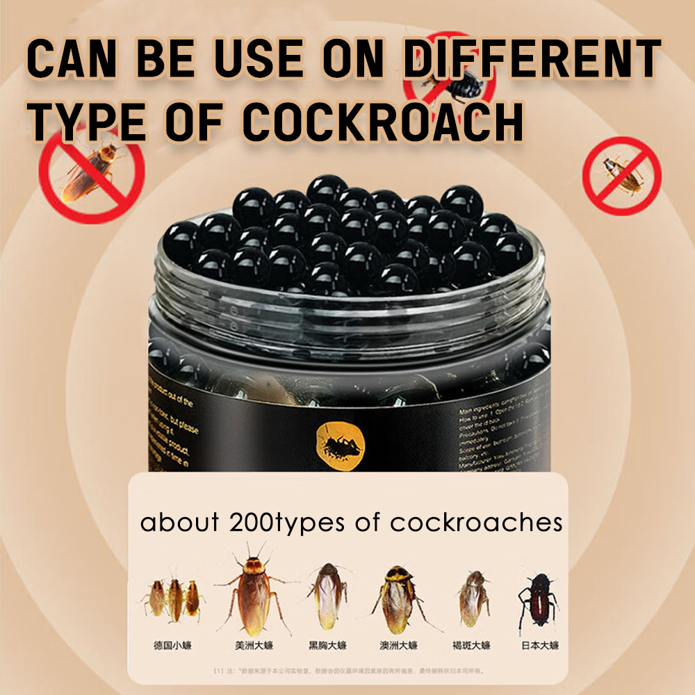 KMH Cockroach Repellent Magic Beads Insecticide Plant Essential Oil ...