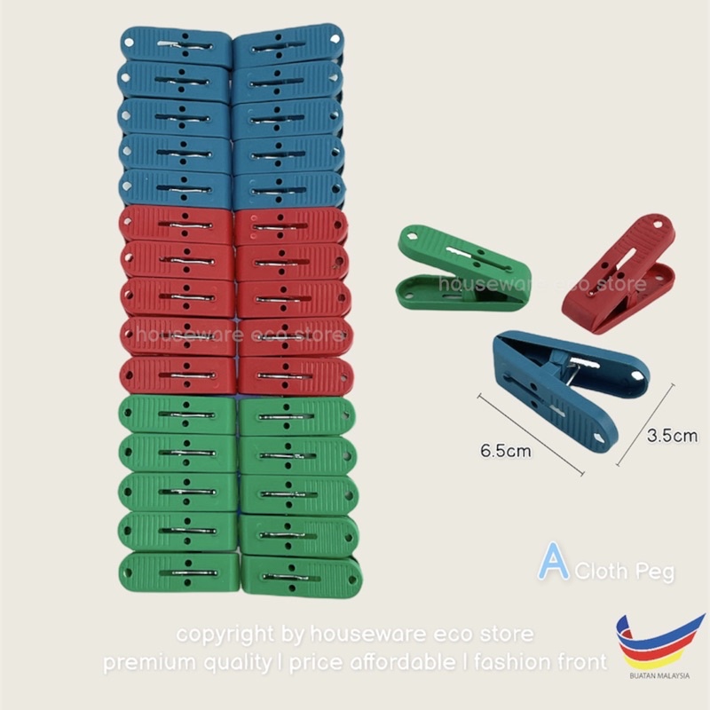 Plastic Clothes Pegs Hanger Clips Drying Clips Bed Sheet Pegs Cloth