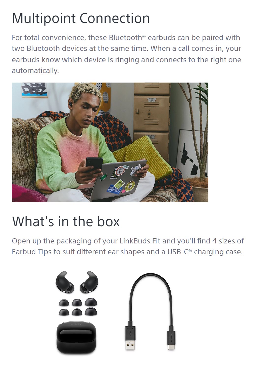 Arc Supporter Paar Grün Für Sony LinkBuds WF-LS910N - Ersatz Ohrbügel