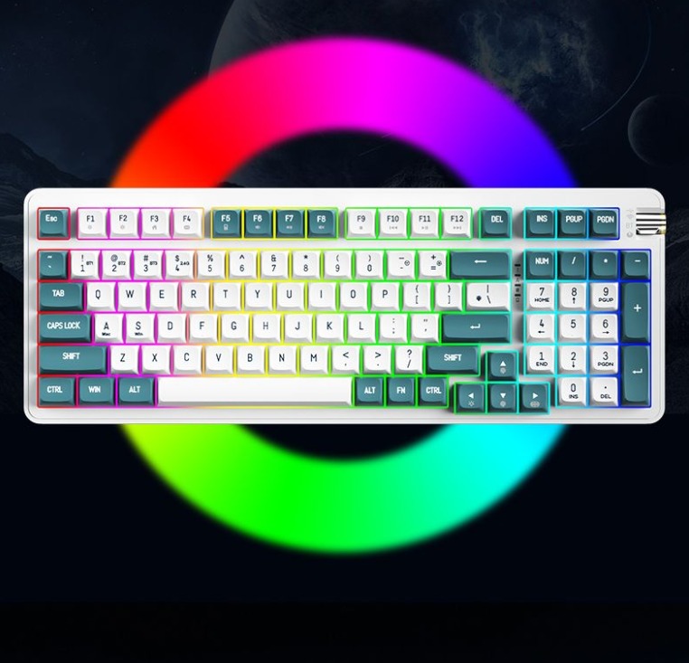Aigo DarkFlash DF98 Mechanical Keyboard Interstellar Twilight RGB 98 ...