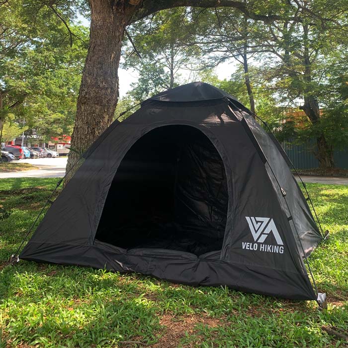 VELOCITY Khemah 2.5 Meter Murah 5-6 person Kemah Water Resistant Tent ...