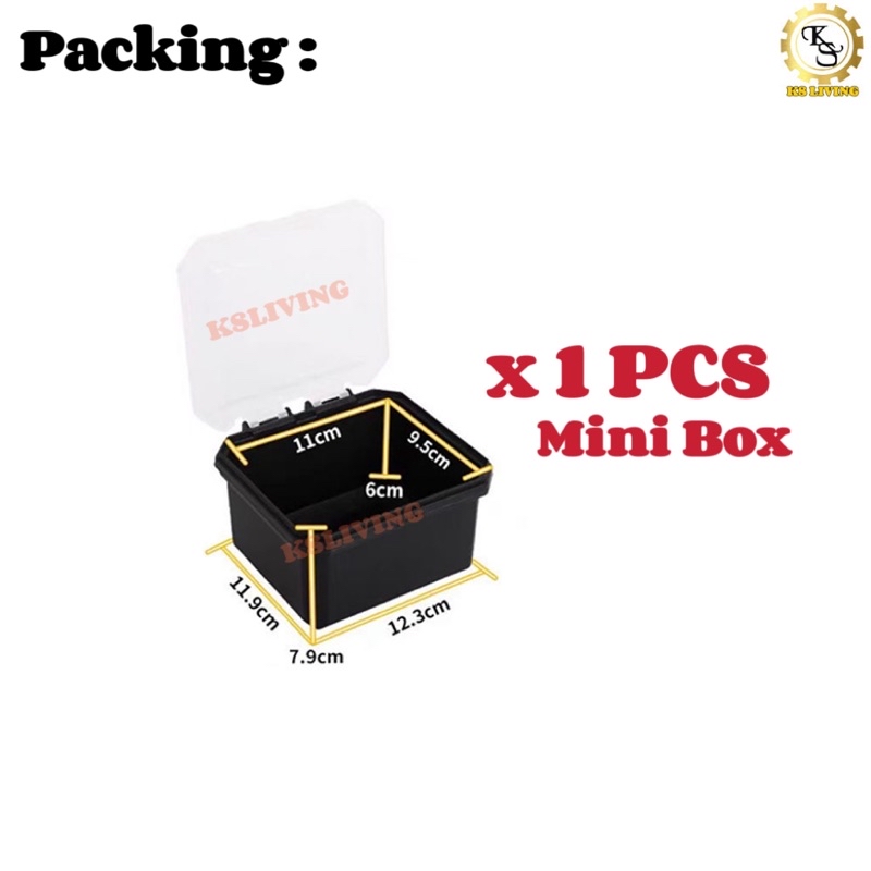 Kim.S DEPRO Multiple PP Plastic Mini Box Storage Box Tools Storage Box ...