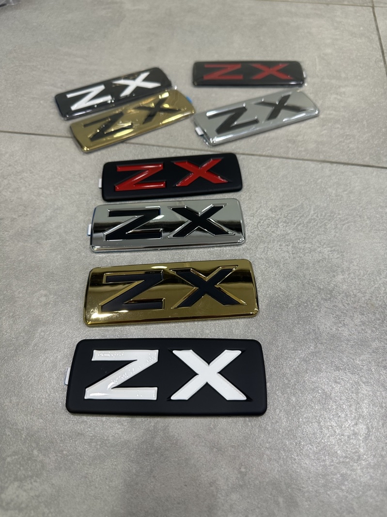 ZX emblem for Toyota Land Cruiser badge sticker | Shopee Malaysia