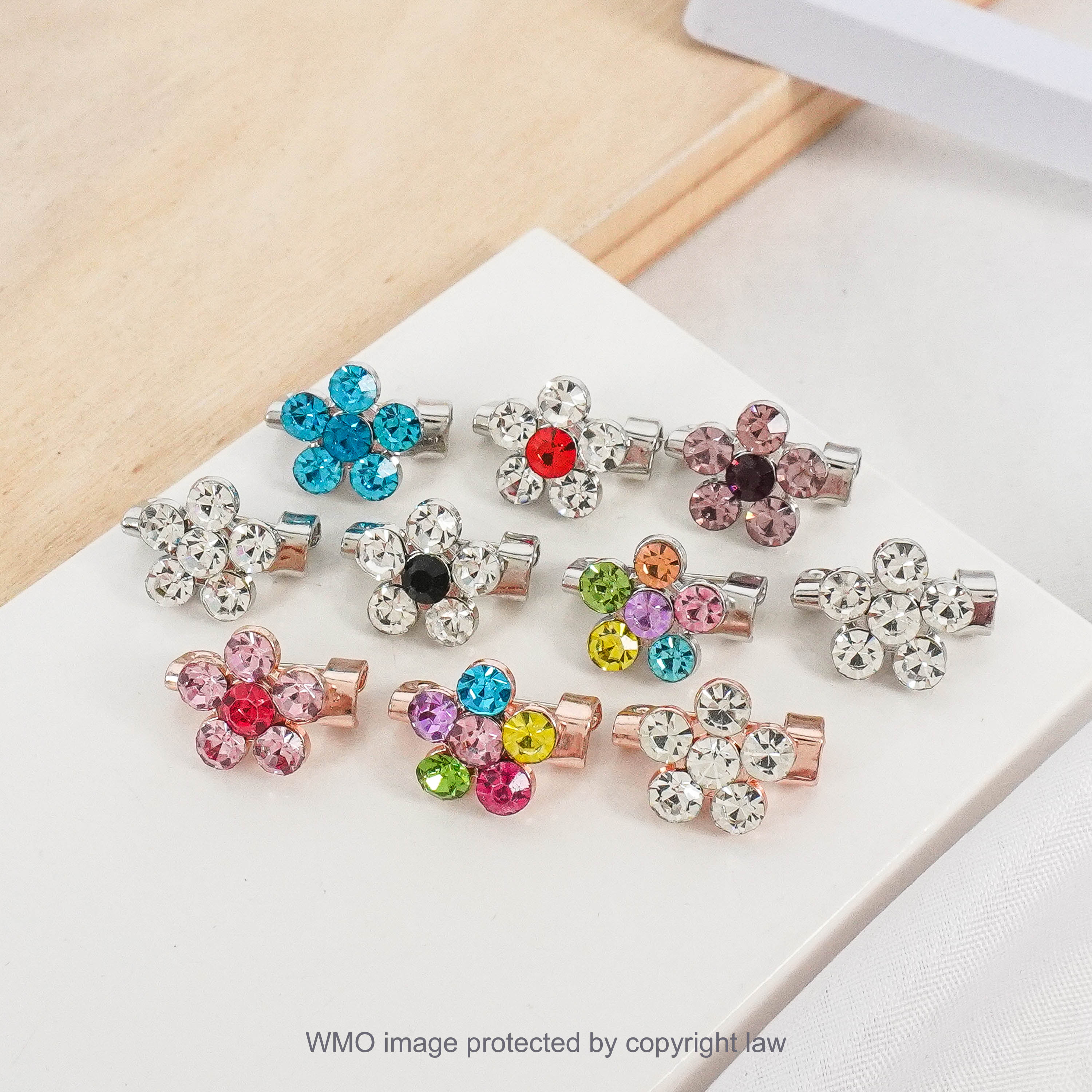 Watchmeout Baby Brooch 1 Pc Choose Brooch Rhinestone Diamond Kerongsang ...