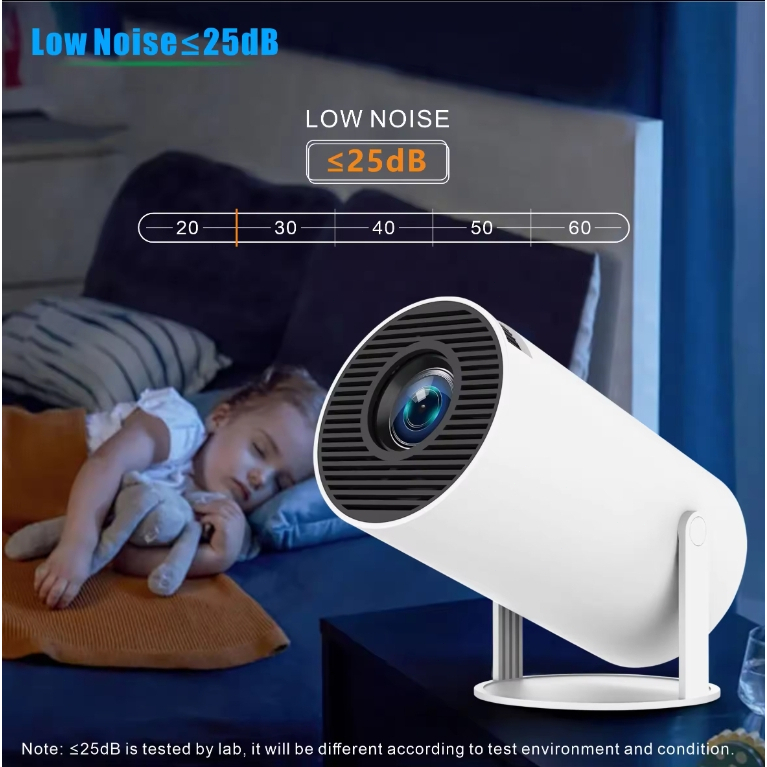 HY300 Mini Projector | Wireless WiFi 6 & Bluetooth | Android 11 LED ...