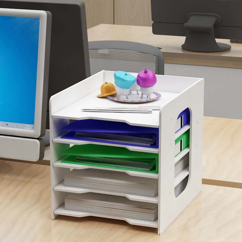 𝐍𝐄𝐀𝐓 𝐎𝐑𝐃𝐄𝐑 5/7 Layers Multipurpose A4 Paper Rack Document Tray Table ...