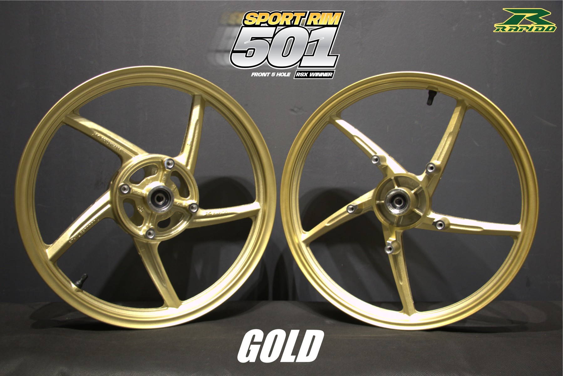 Rapido RSX Winner 150 501 Sport Rim Plug & Play PNP | Shopee Malaysia