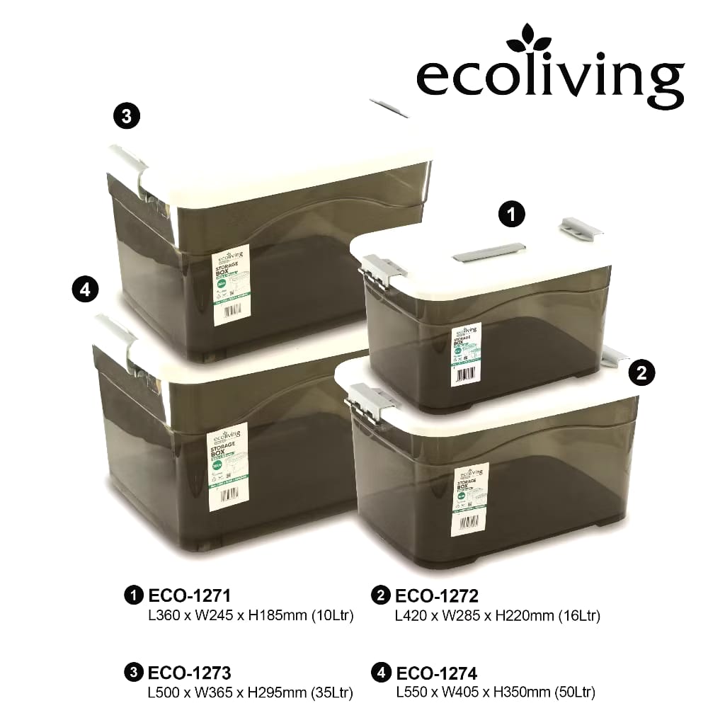 ECO living storage box kualiti tebal | Shopee Malaysia