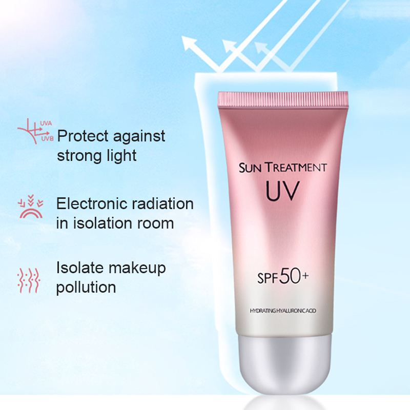 SPF50+ PA+++ UV Sunblock Cream – Lightweight, Non-Greasy Sunscreen for ...