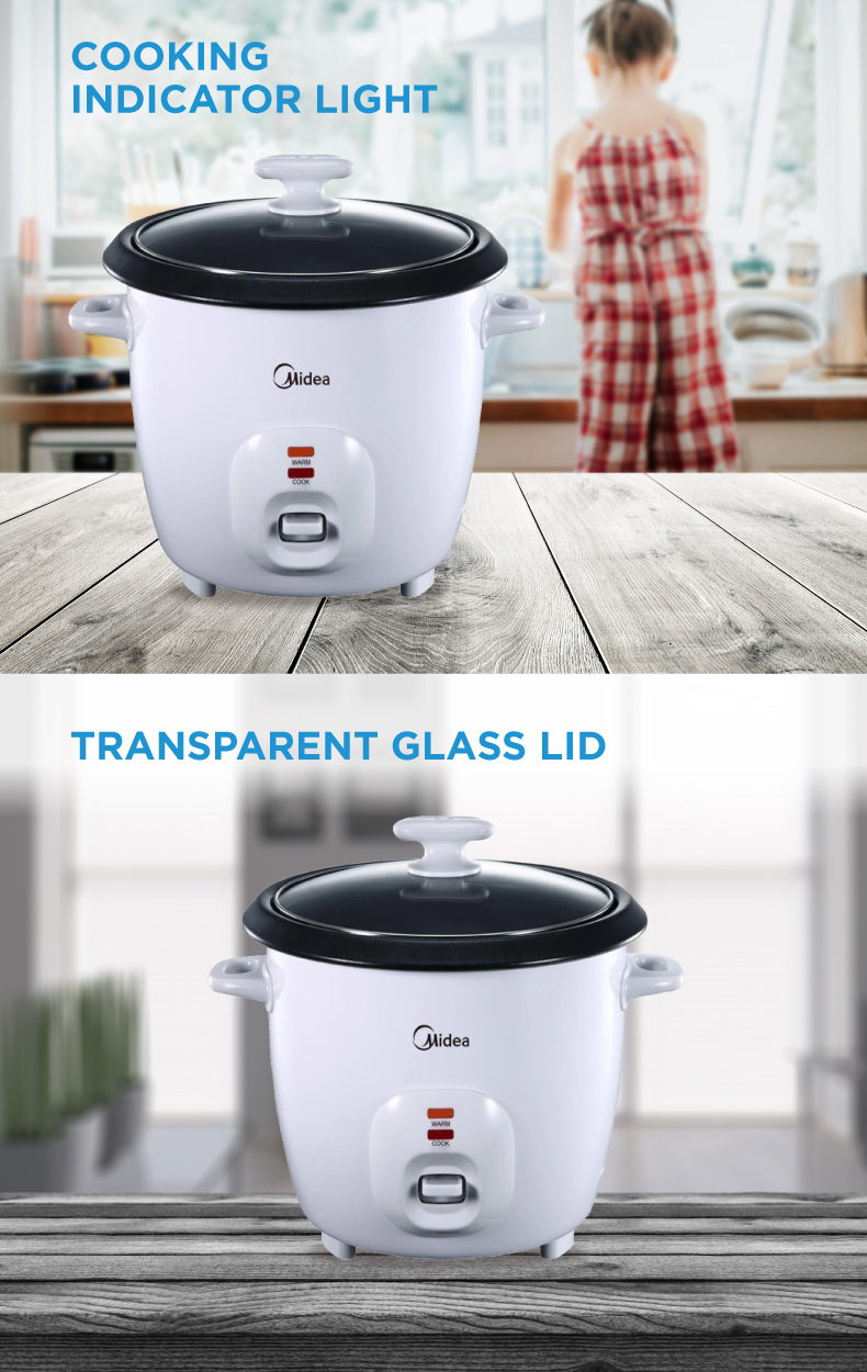Midea MG-GP10B 1.3L Conventional Rice Cooker | Shopee Malaysia