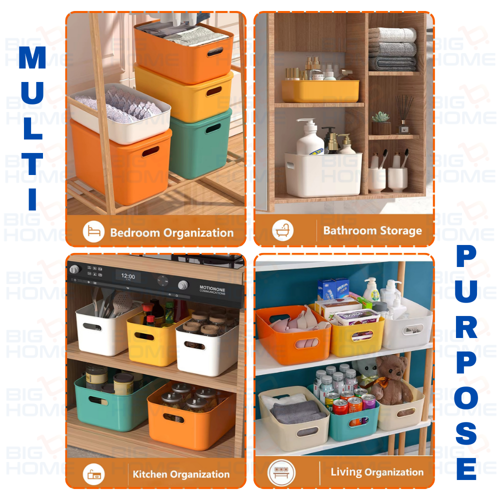Muji Storage Box Storage Organizer Plastic Storage Container Desk ...