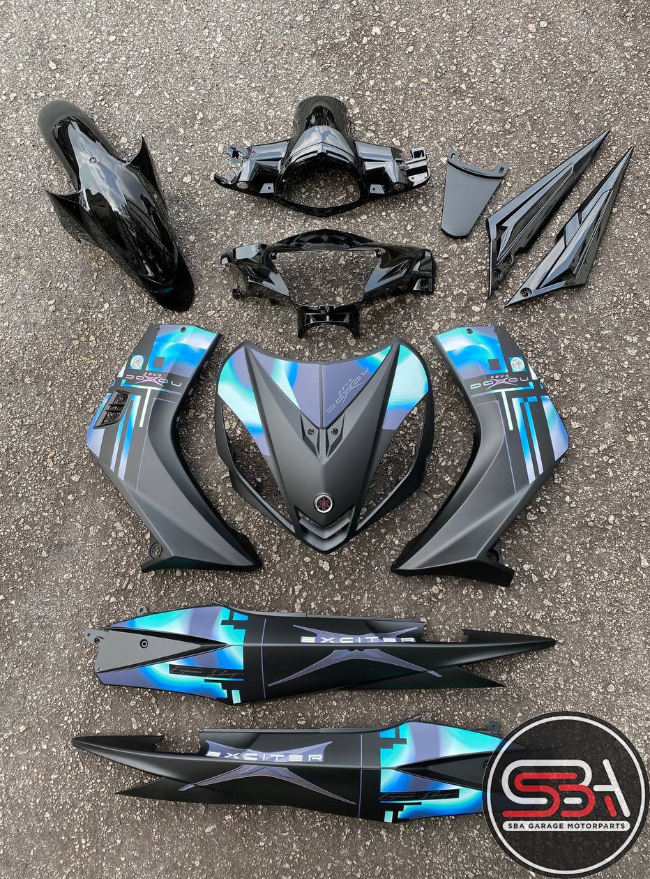 COVERSET BODYSET LC LC135 OEM V1 V2 V3 V4 V5 V6 2020 EXCITER DOXOU FULL ...