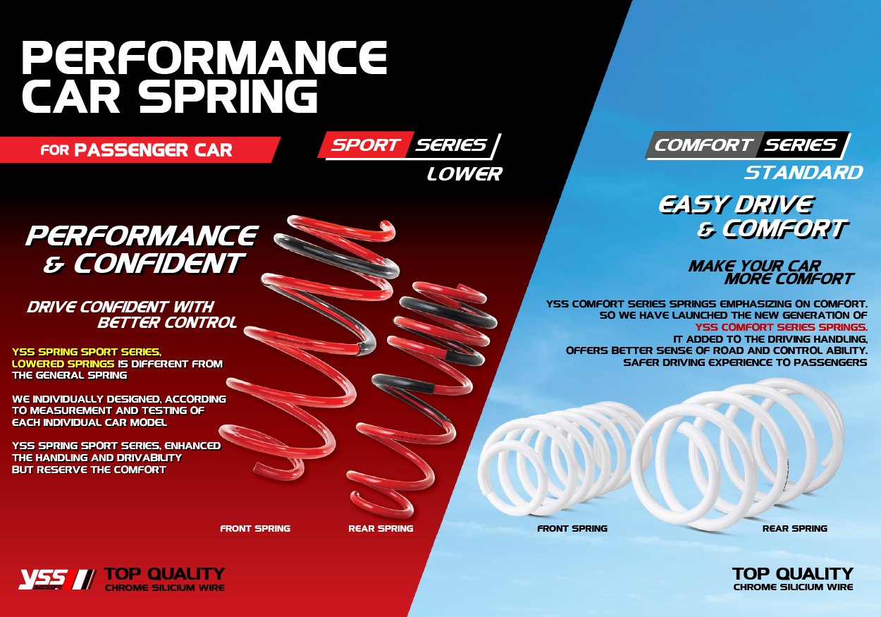 [Installation Provided][Spring]Toyota Vios YSS Suspension Toyota Vios ...