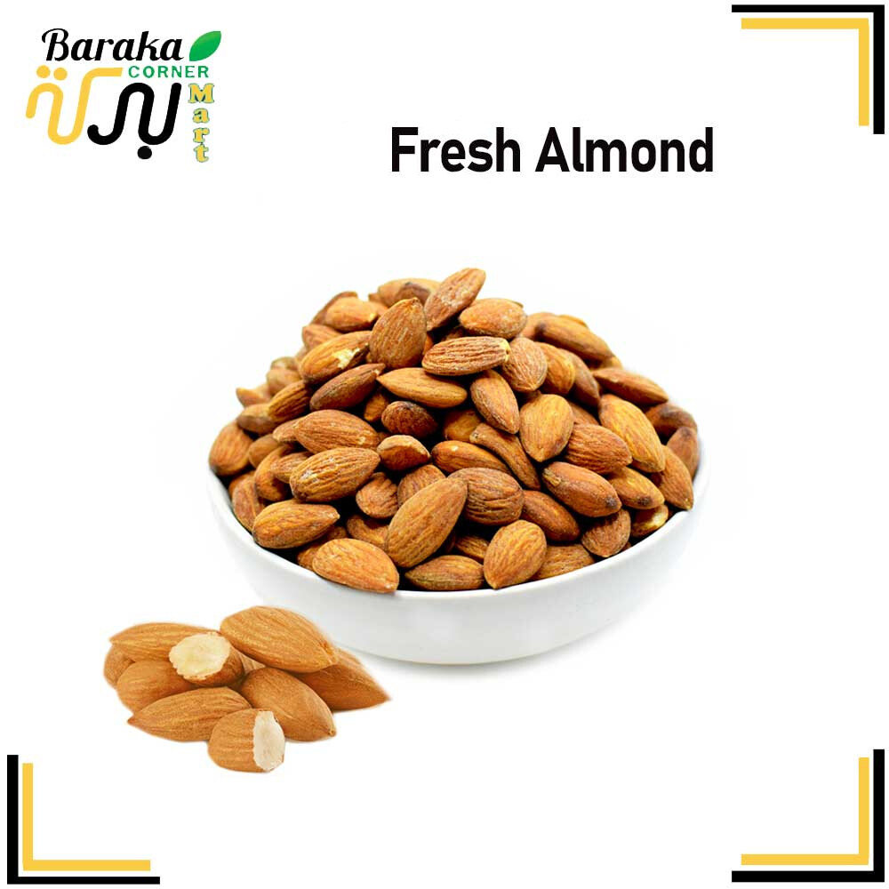 Badam Segar | Nut | Fresh Almonds 150g/250g/500g/1kg | Shopee Malaysia