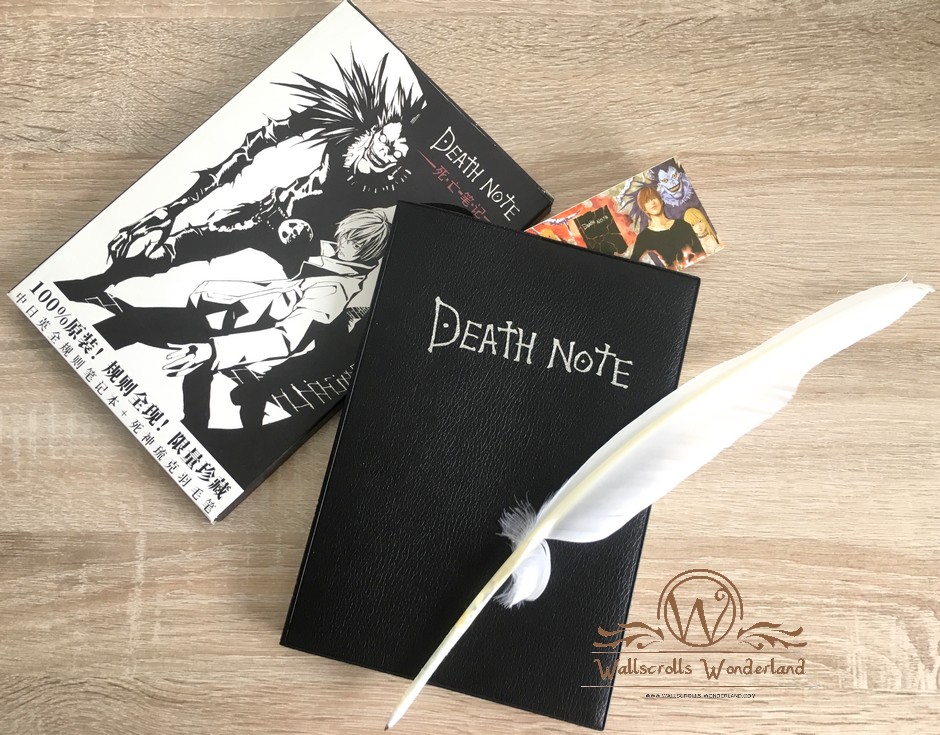 !READY STOCK! Death Note Notebook 148 Pages + Feather Pen + Booklet ...