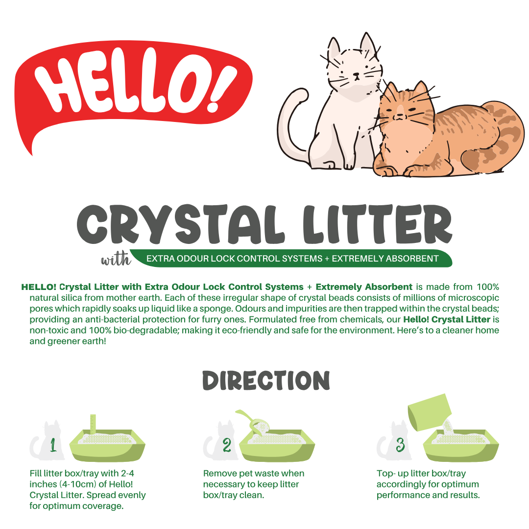 Crystal velvet warm round half-pack cat litter